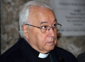 El obispo de Segovia, Ángel Rubio. :: M. RICO